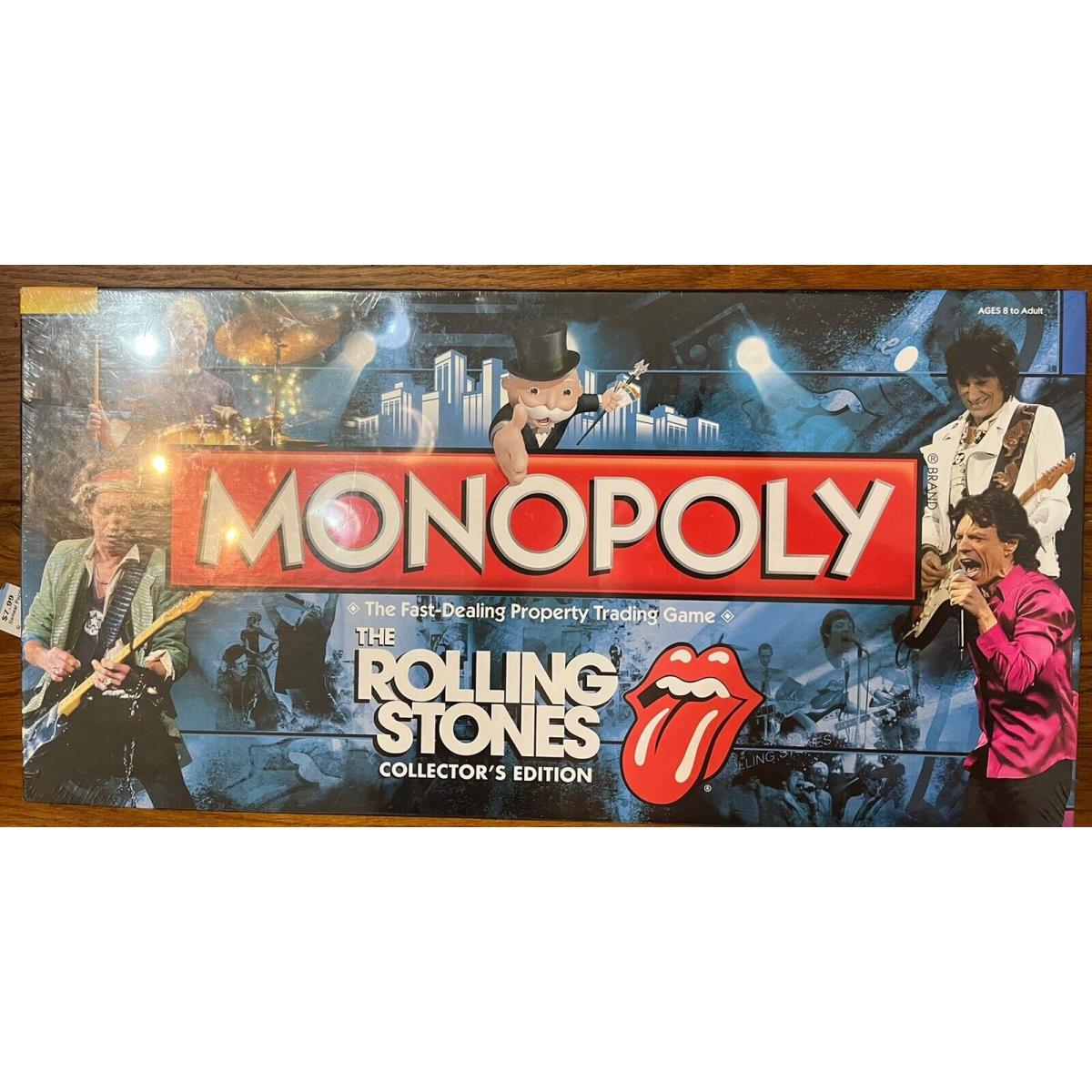 Monopoly The Rolling Stones Complete Board Game 2010 Collectors Edition