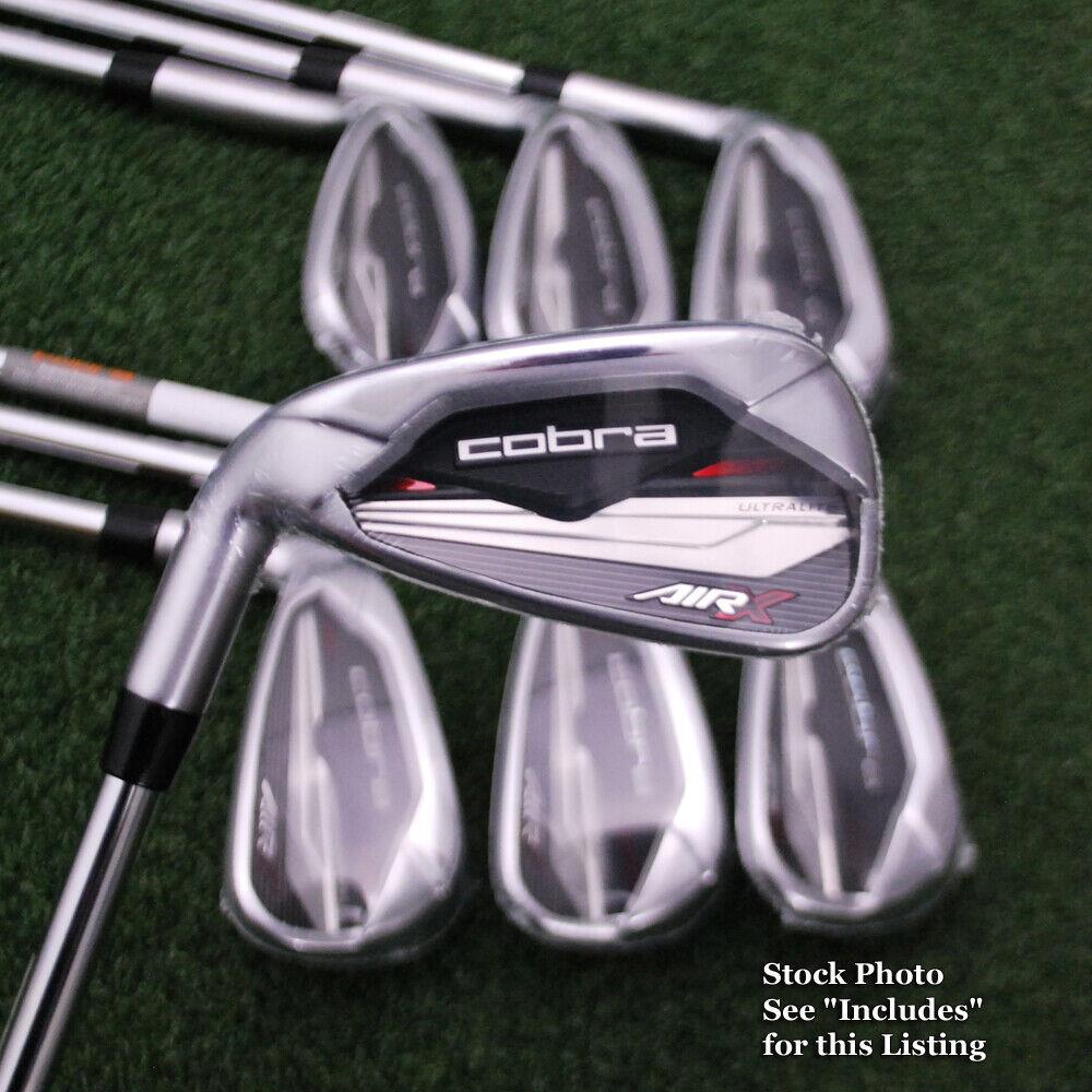 Cobra King Air X - Left Hand Iron Sets: 5 - PW +gw Choose Flex