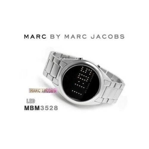 Marc BY Jacobs Men`s Without Expression Silver Watch MBM3528