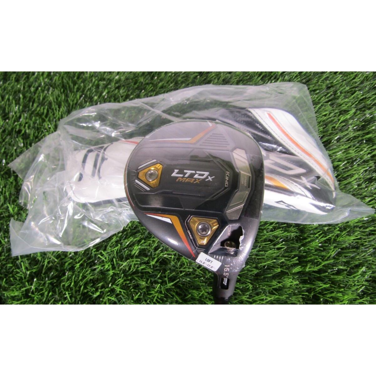 Cobra Ltdx Max 15.5 3 Fairway Wood Ust Mamiya Helium 5F2 Lite Senior Std