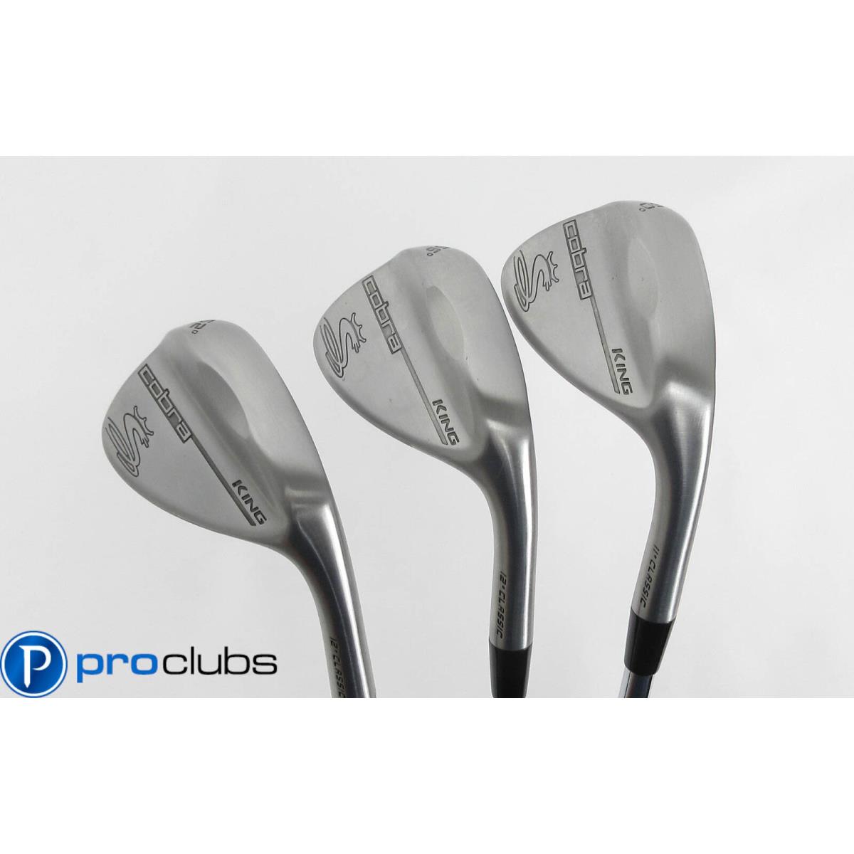 3pc Cobra King Raw Limited Edition Classic 52 56 60 Wedge Set 405264