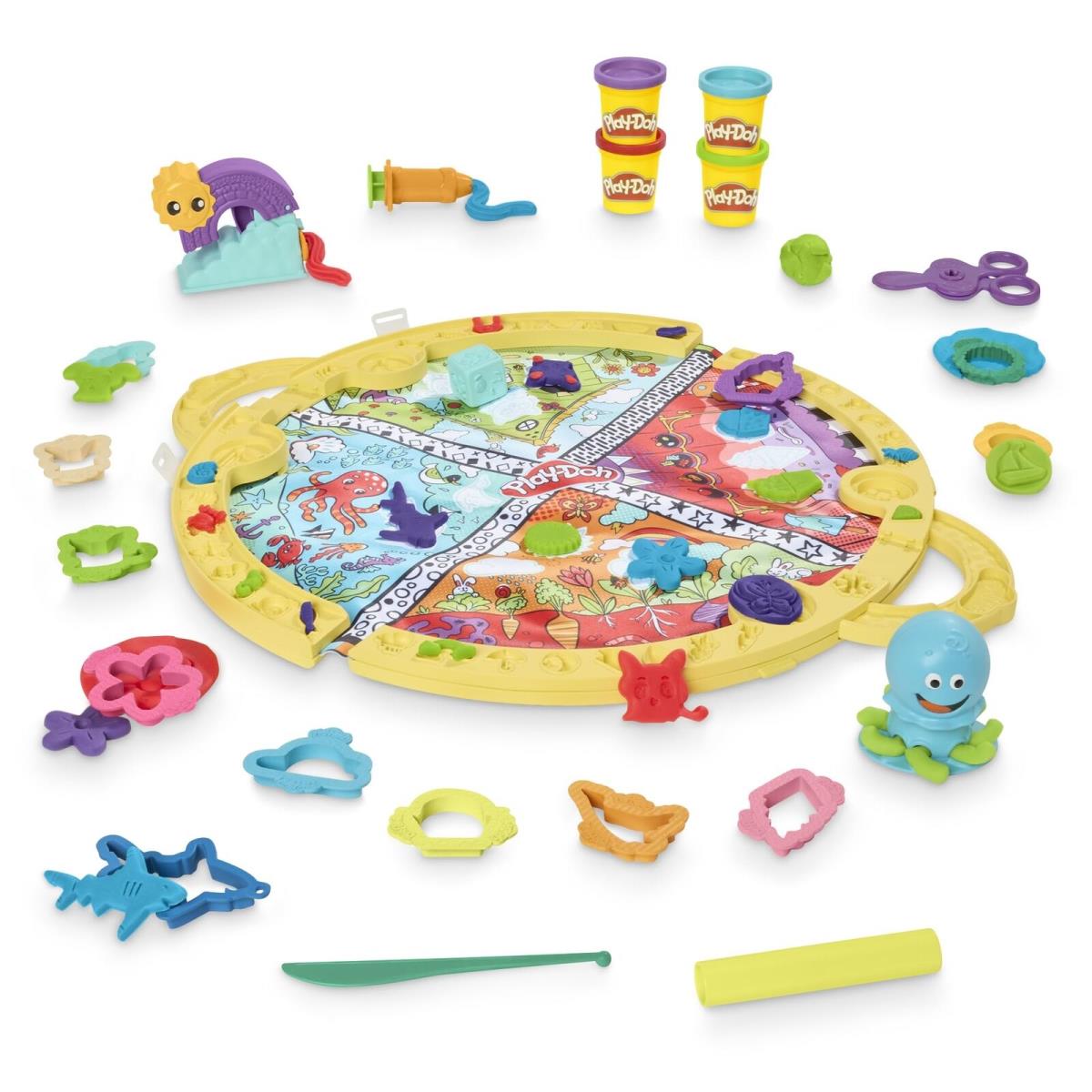 Play-doh Fold and Go Playmat Starter Playset