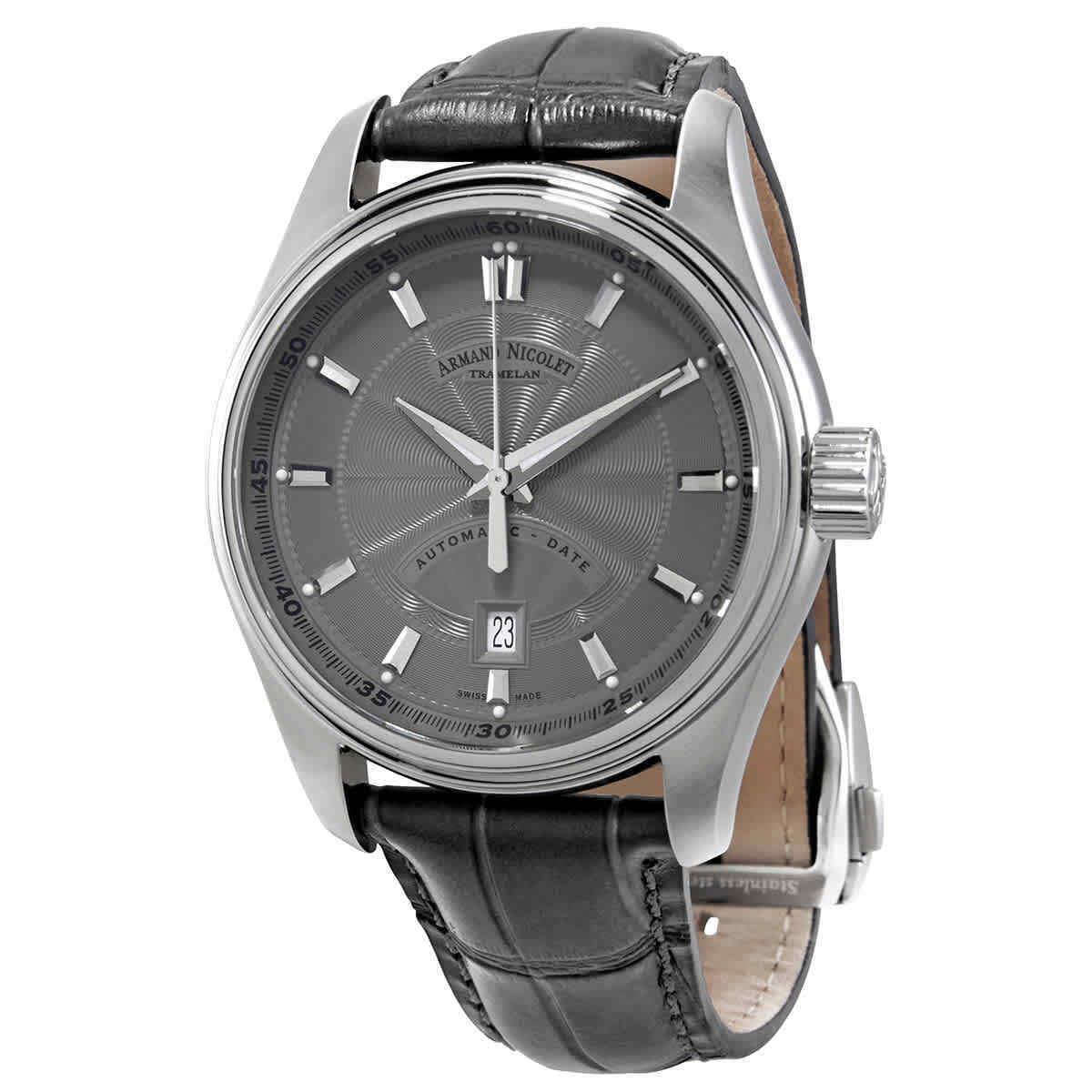 Armand Nicolet MH2 Automatic Grey Dial Men`s Watch A640A-GR-P840GR2