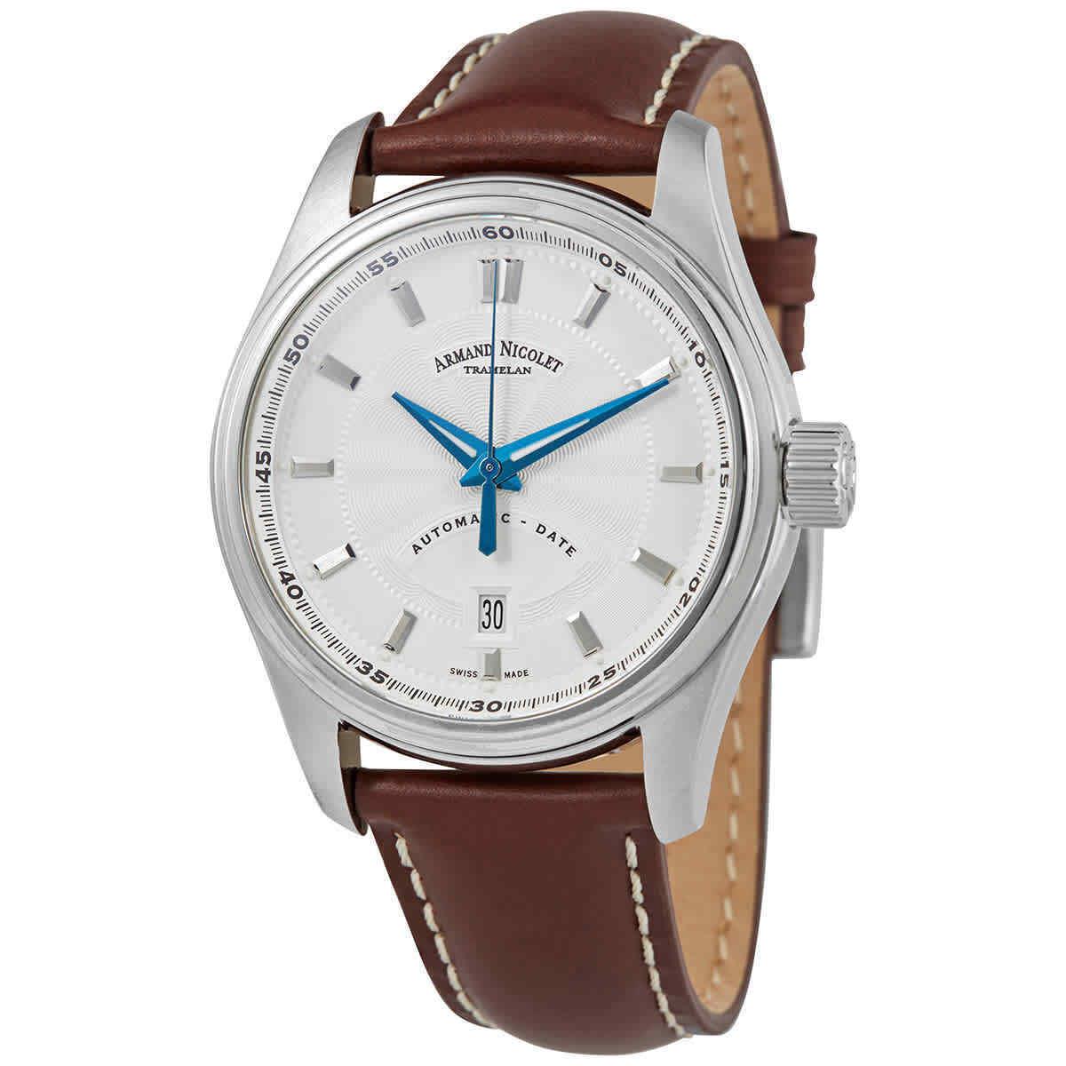 Armand Nicolet MH2 Automatic Silver Dial Men`s Watch A640A-AG-P140MR2