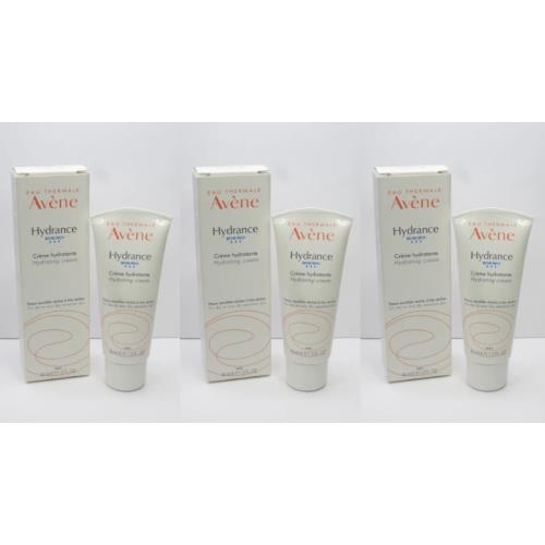 Eau Thermale Avene Hydrance Rich Hydrating Cream 1.3 OZ Boxed Lot OF 3