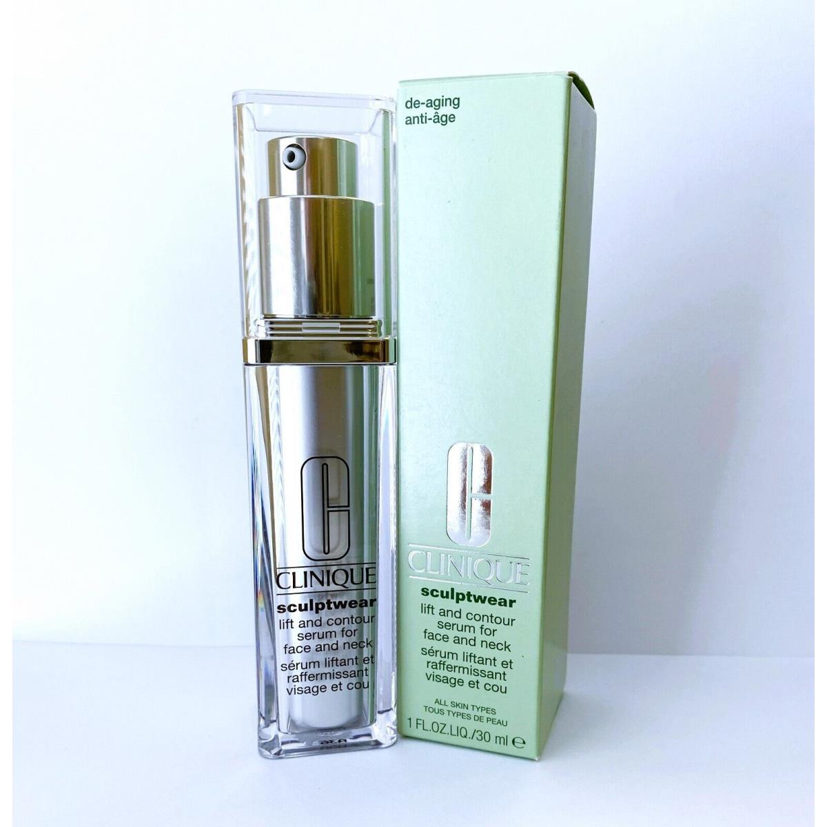 Clinique Sculptwear Lift and Contour Serum For Face Neck 1oz/30ml