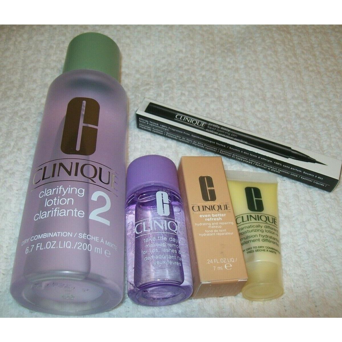 Clinique Clarifying Lotion Makeup Remover Even Better Refresh Eyeliner Lot