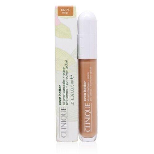 CS Clinique/even Better All-over Concealer + Eraser Cn 74 Beige 0.2 Oz