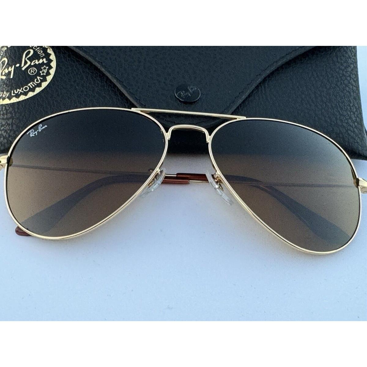 Ray-ban RB3025 001/33 Aviator Arista Gold / B-15 Brown Sunglasses