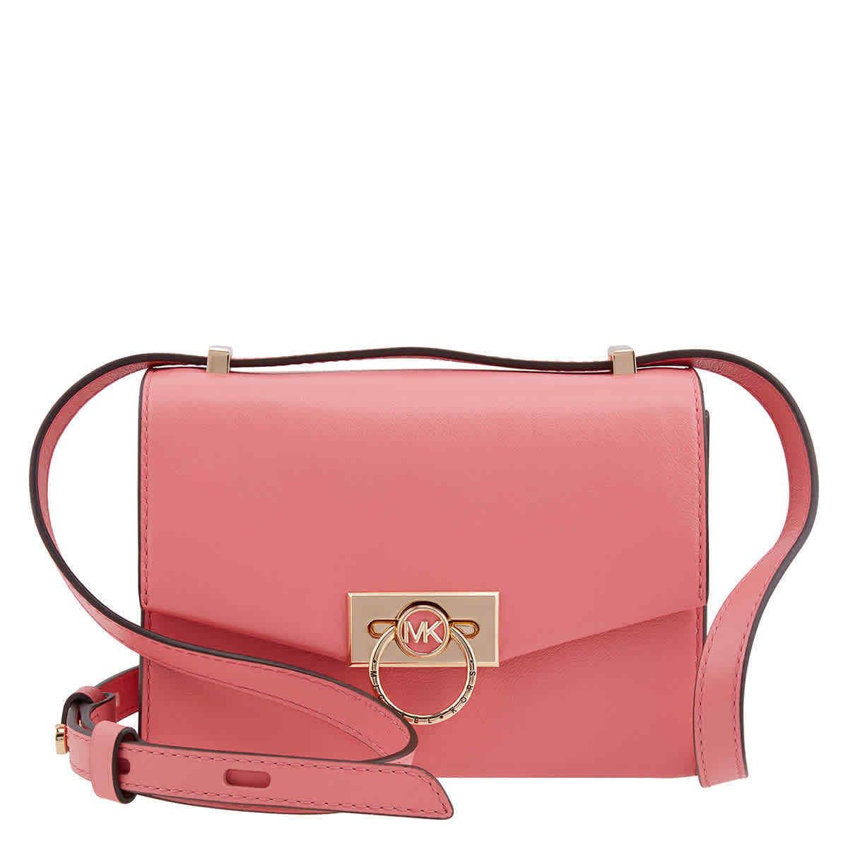 Michael Kors Hendrix Extra-small Leather Crossbody Bag - Rose 32F0G1HC0L-644