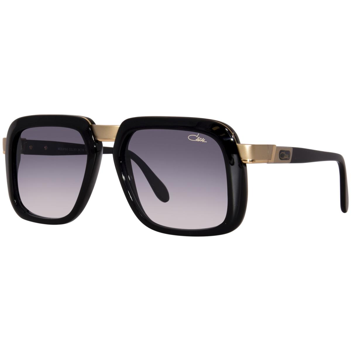 Cazal Legends 616 001SG Black/gold Retro Fashion Sunglasses 56mm