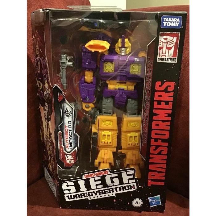 2018 Hasbro Siege War For Cybertron Trilogy Autobot Impactor