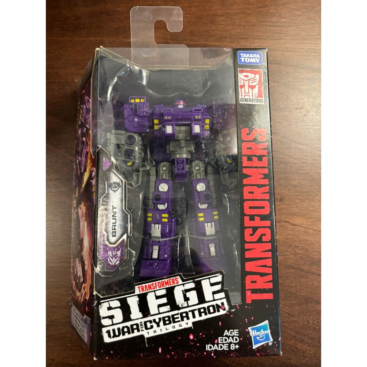 Hasbro Transformers Siege War For Cybertron Brunt Tank Weaponizer