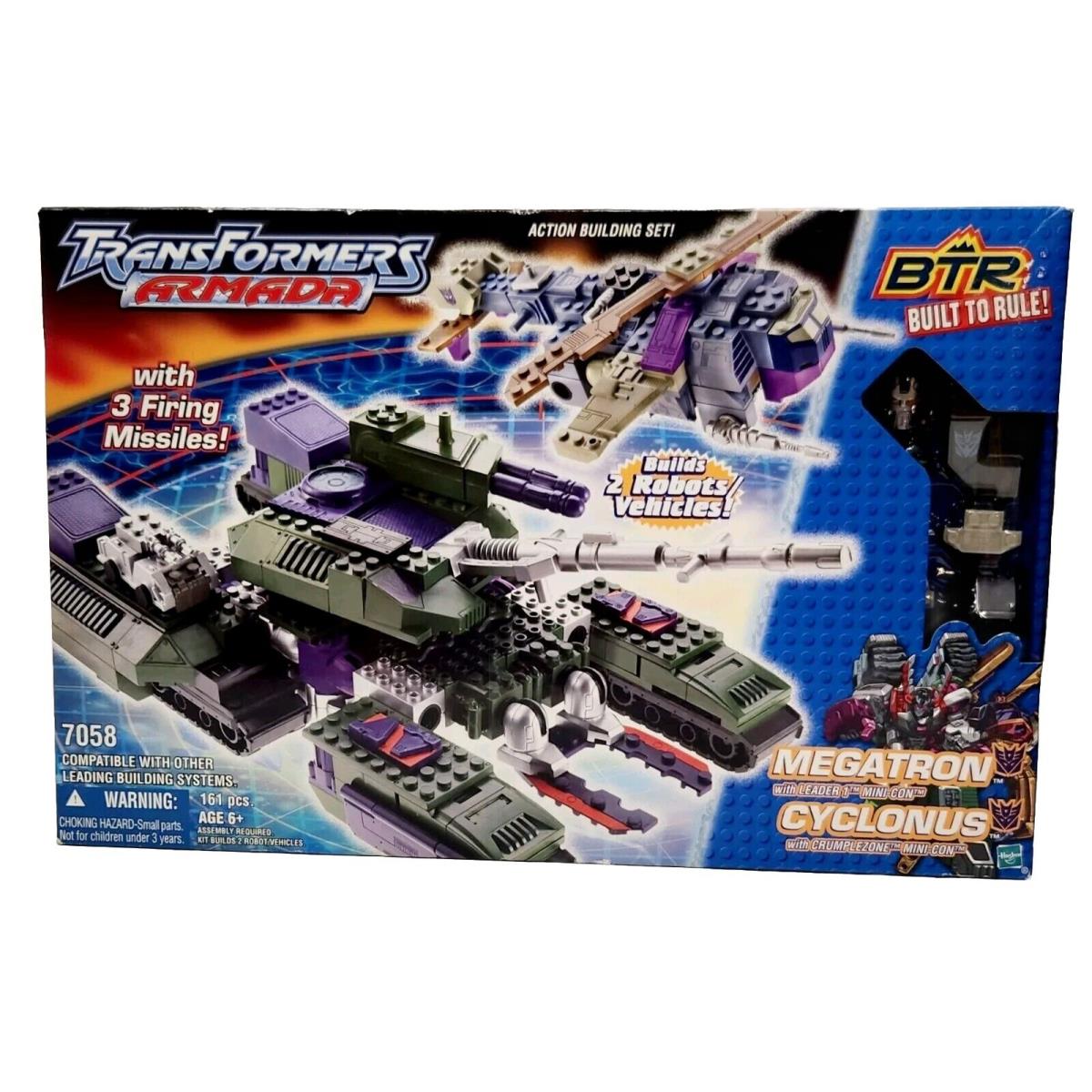 Transformers Armada Megatron/cyclonus Action Building Set Vintage 2003 Ages 6+