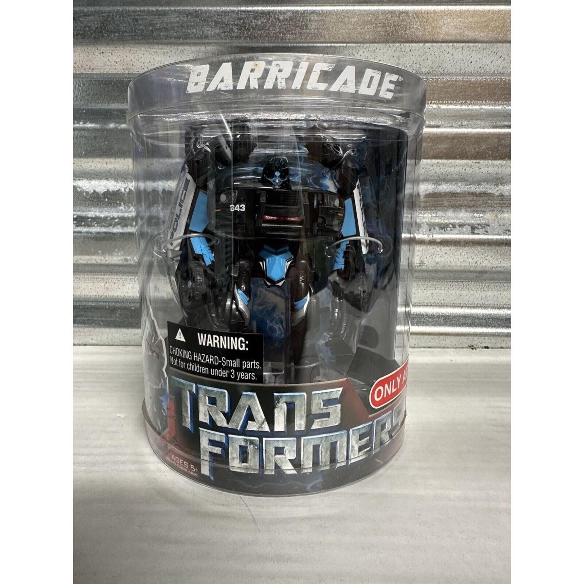 Transformers 2007 Movie Allspark-enhanced Barricade Frenzy Target Exclusive Misb