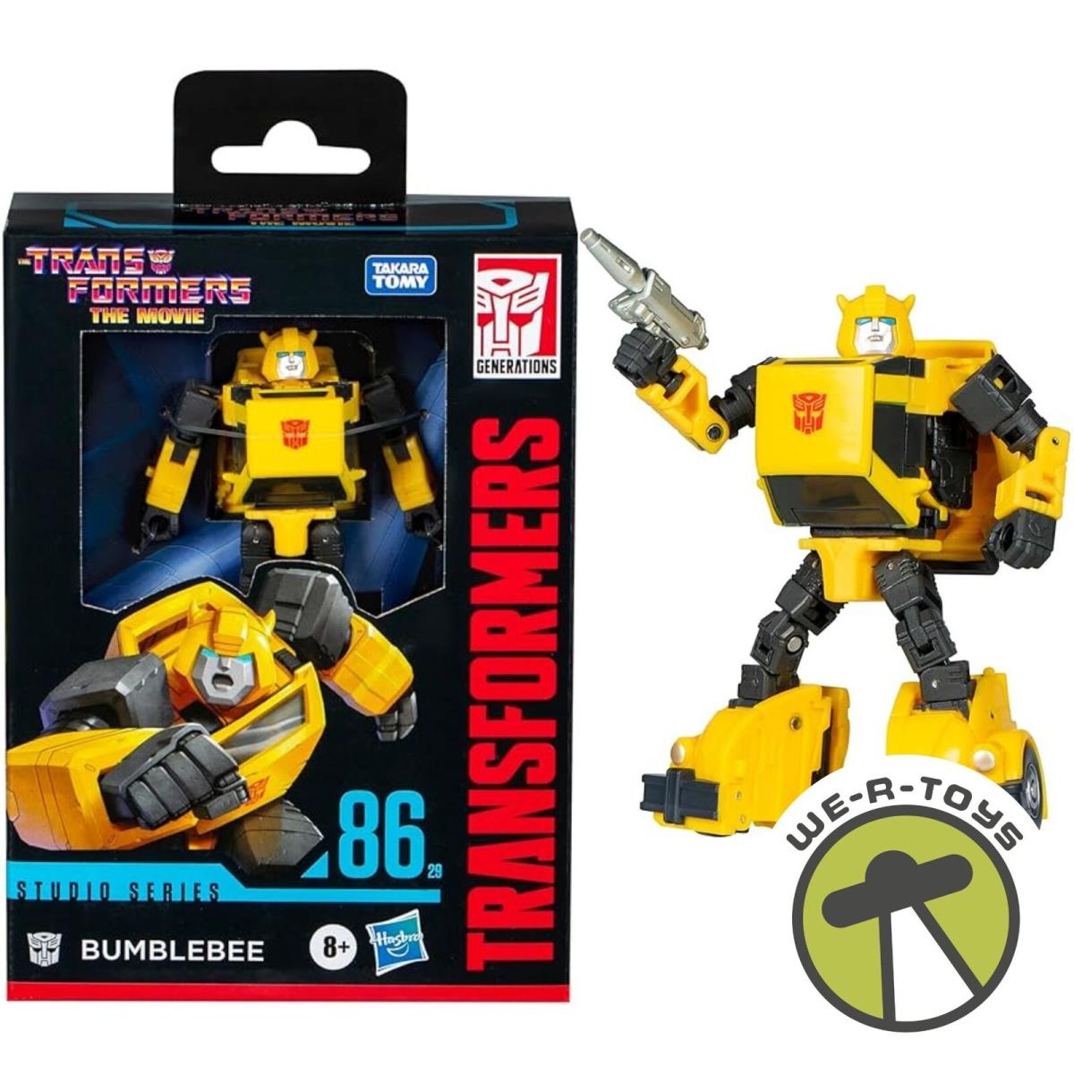 Transformers The Movie Studio Series 86 Dlx Class Bumblebee Action Figure 2024