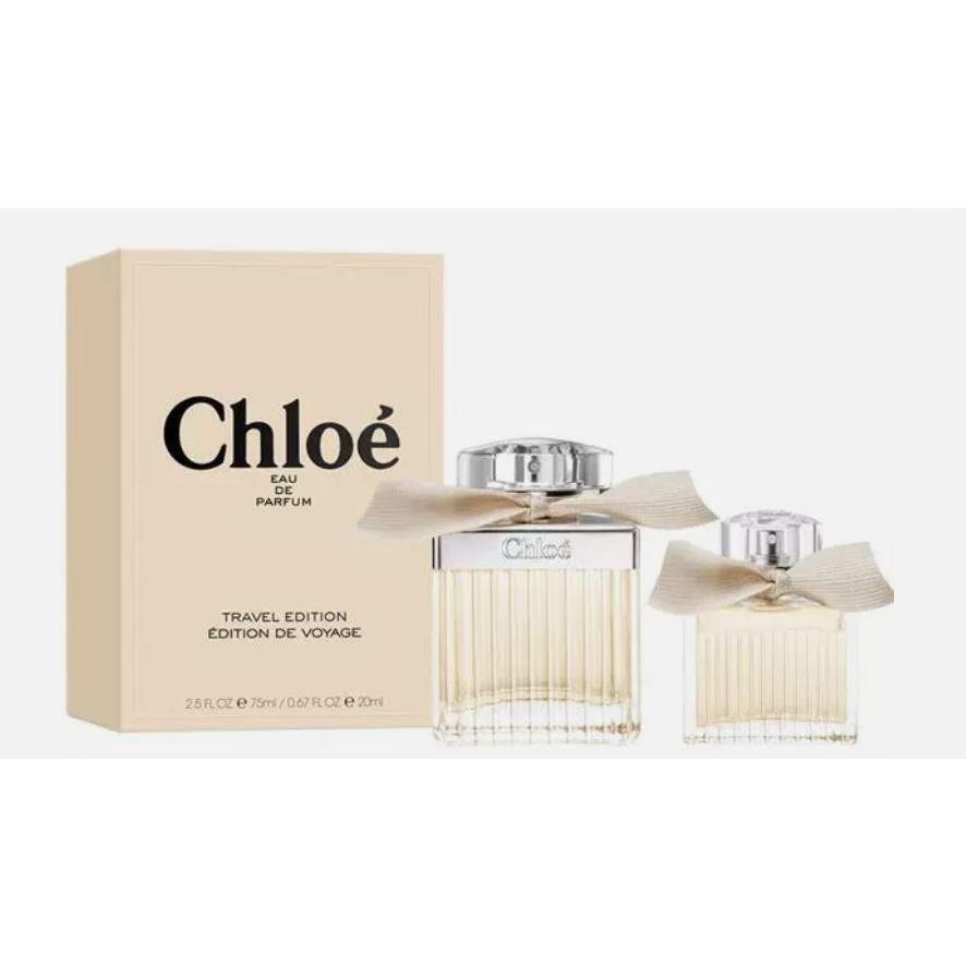 Chloe 2 Piece Gift Set - 2.5oz + 20ml Women Eau DE Parfum Spray