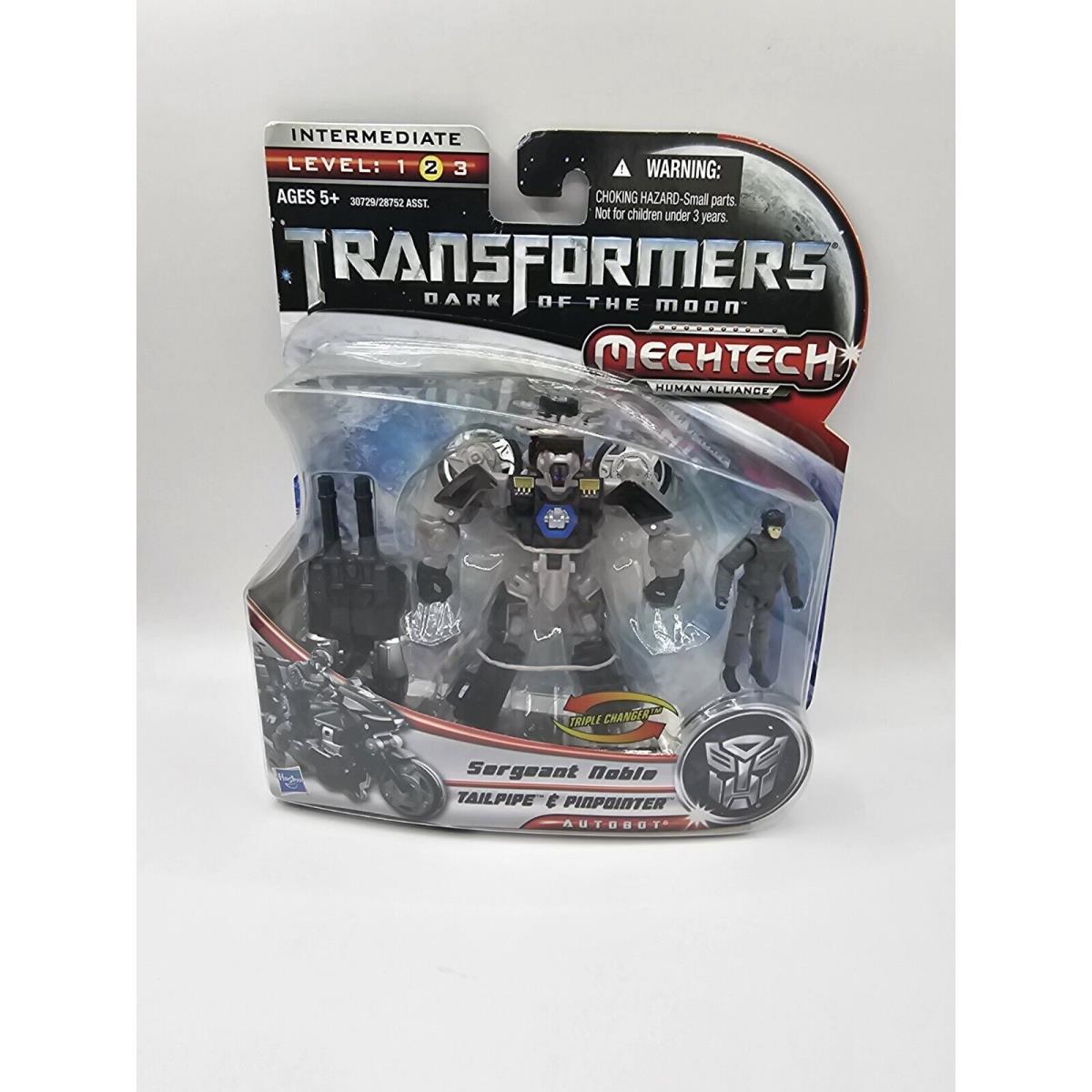 Transformers Dark of The Moon Sergeant Noble Tailpipe Pinpointer Mechtech 2010