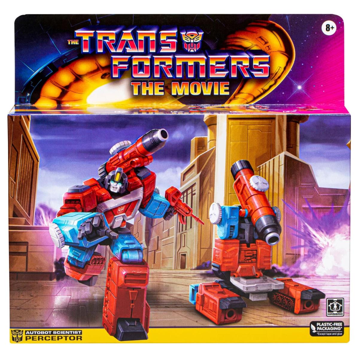 Transformers The Movie Retro Autobot Scientist Perceptor Action Figure IN Stock