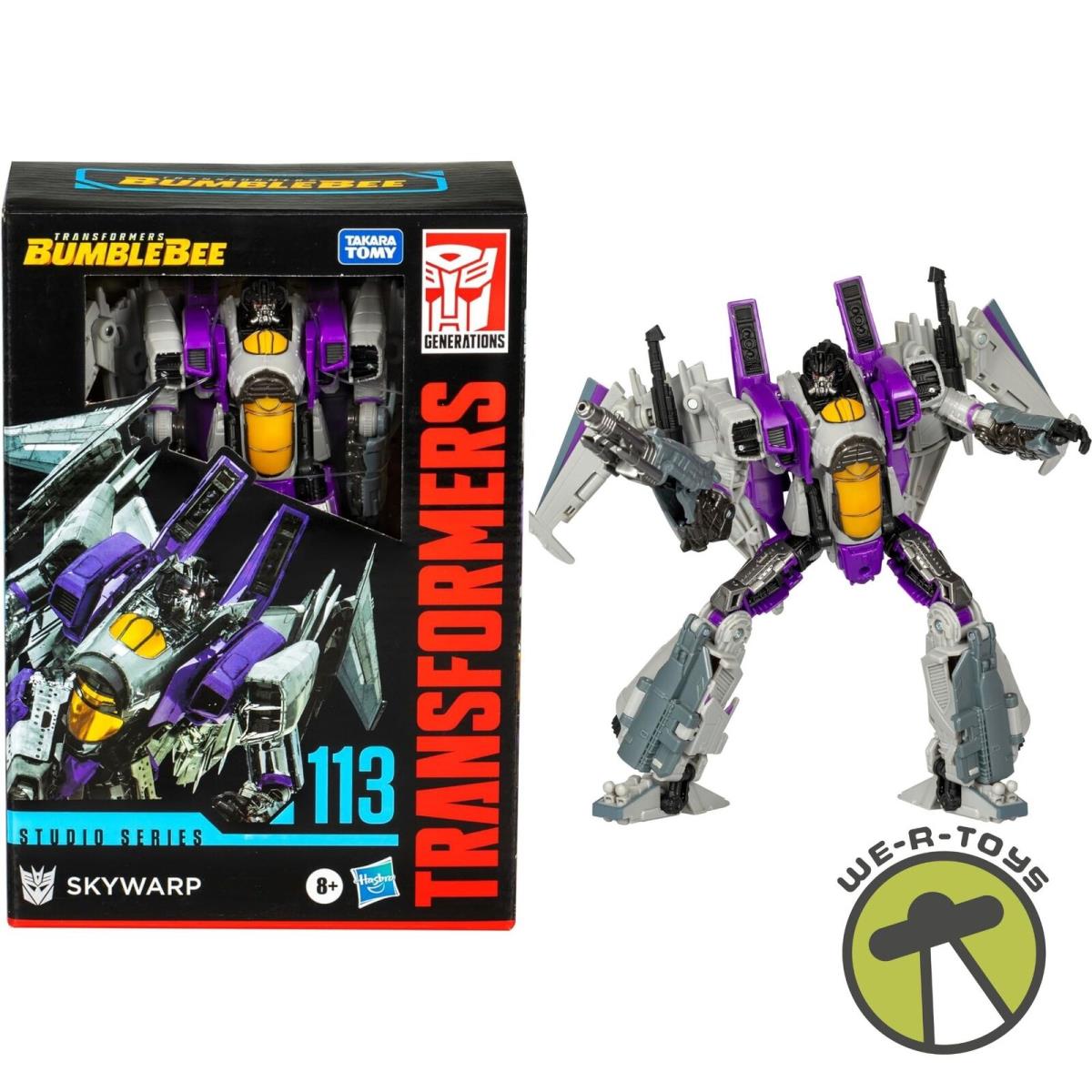 Transformers Bumblebee Studio Series 112 Voyager Class Skywarp Action Figure