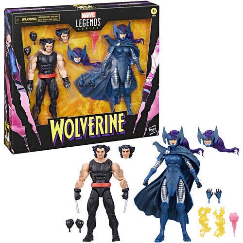 Hasbro Collectibles - Marvel Legends - Wolverine and Psylocke Toy Action