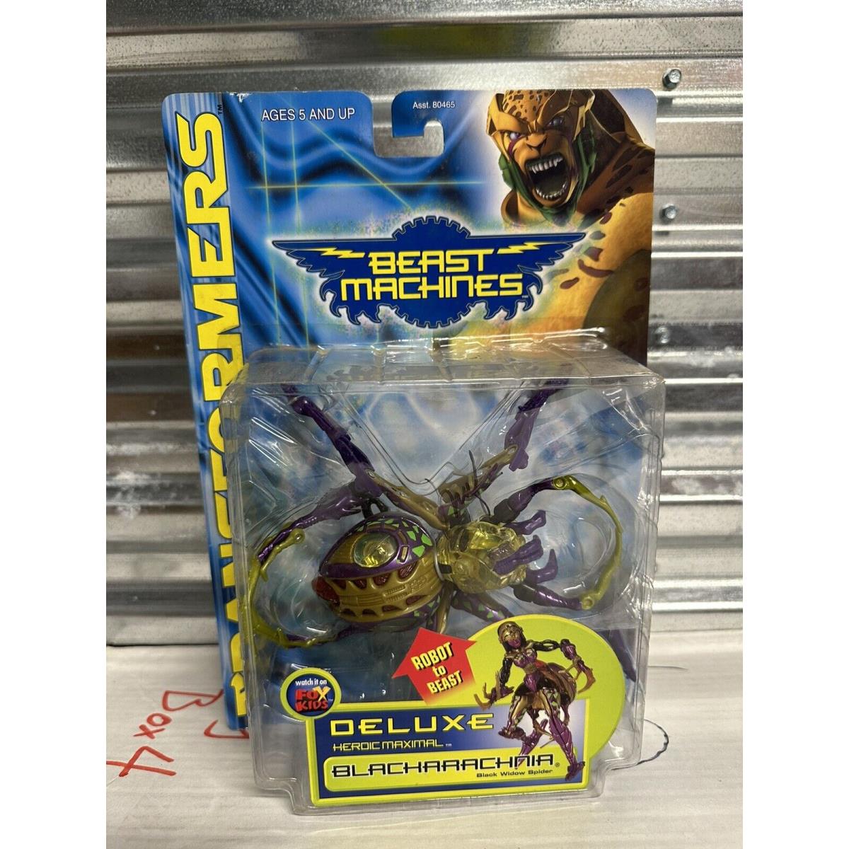 Transformers Beast Machines Blackarachnia Facing Right Moc Signed Venus Terzo