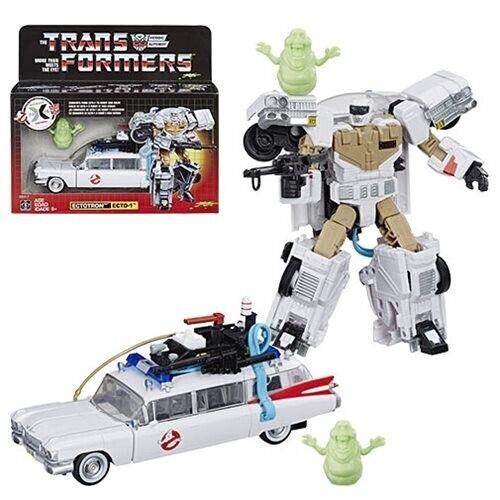 Ghostbusters x Transformers Ecto-1 Ectotron - G1 Packaging Mib In Stock