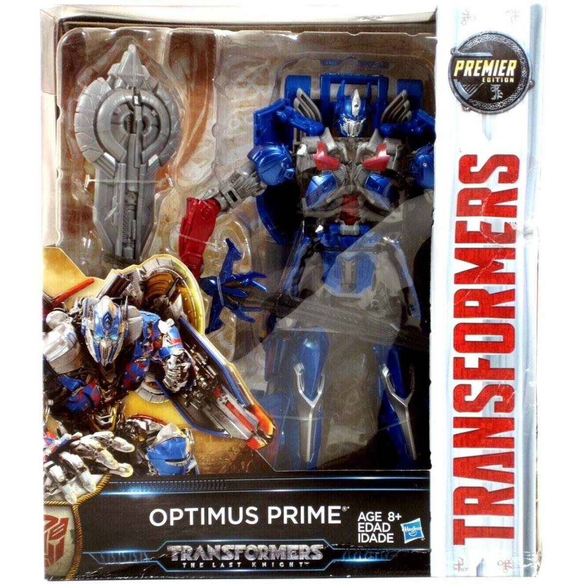 Damaged Pkg Transformer Last Knight Optimus Prime Premier Edition Leader Class