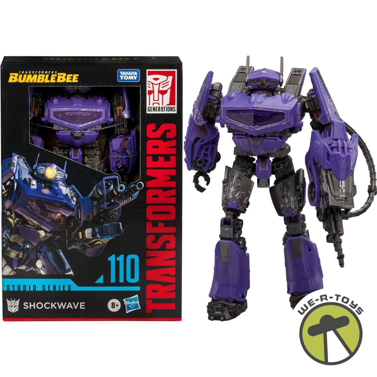 Transformers Bumblebee Movie Studio Series 110 Dlx Shockwave Action Figure 2024