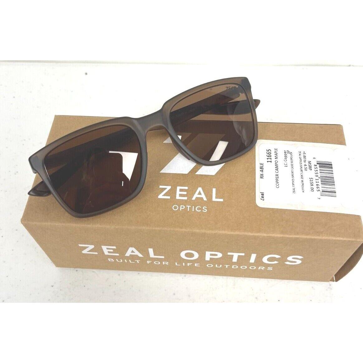 Zeal Optics Sunglasses One Size Adult Ellume Polarized Color Choice