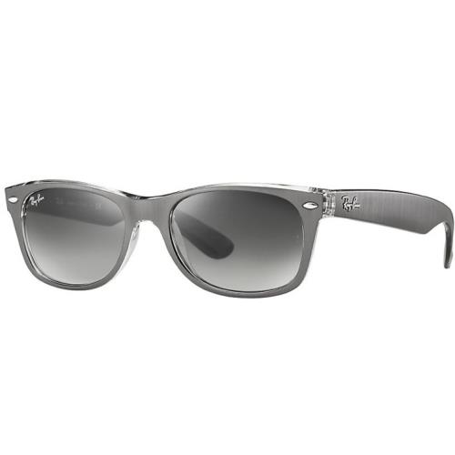 Ray-ban Wayfarer Color Mix Matte Gunmetal Frame Sunglasses RB2132 614371 52 - Frame: Gray, Lens: Gray