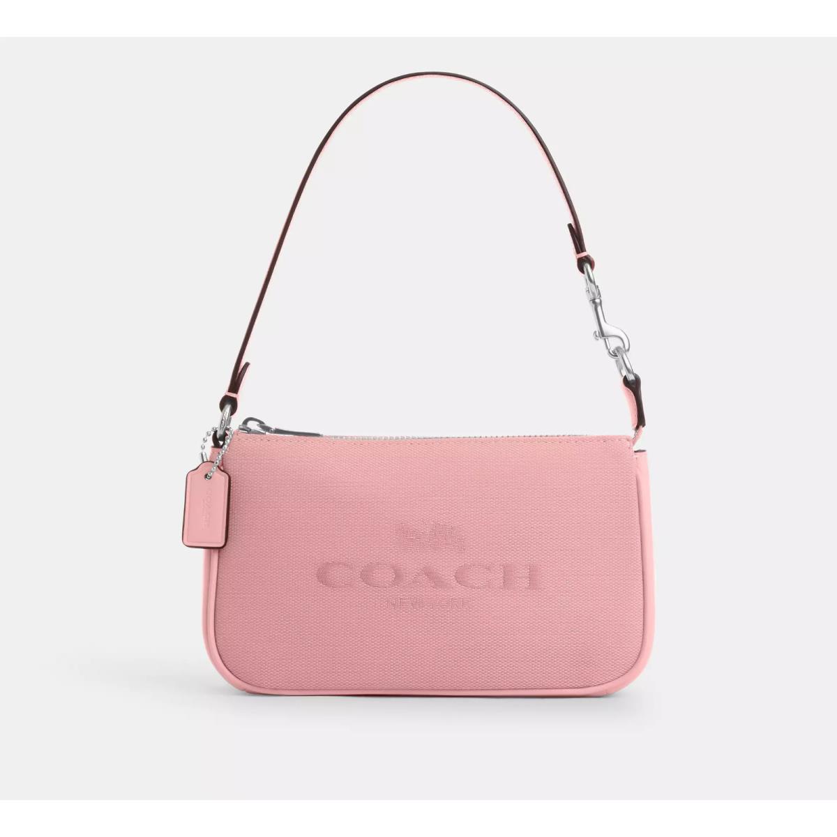 Coach Nolita 19 CU002 Jacquard Pink Purse