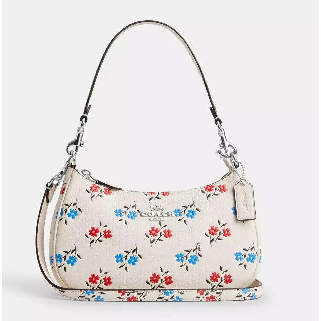 Coach Teri Shoulder Bag with Floral Print CT830