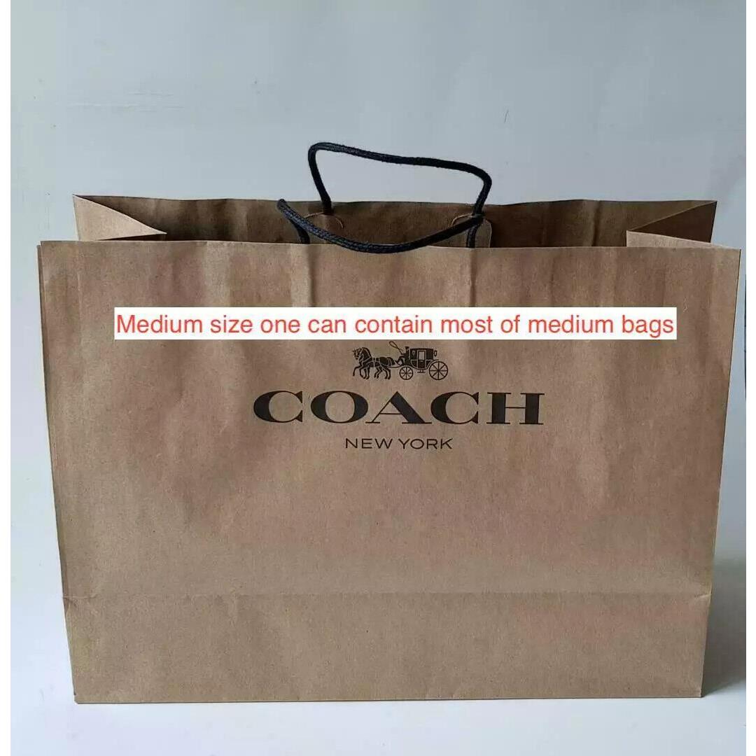 Coach X Observed By Us City Bucket Bag In Signature Canvas CU394 Purse + Papar bag