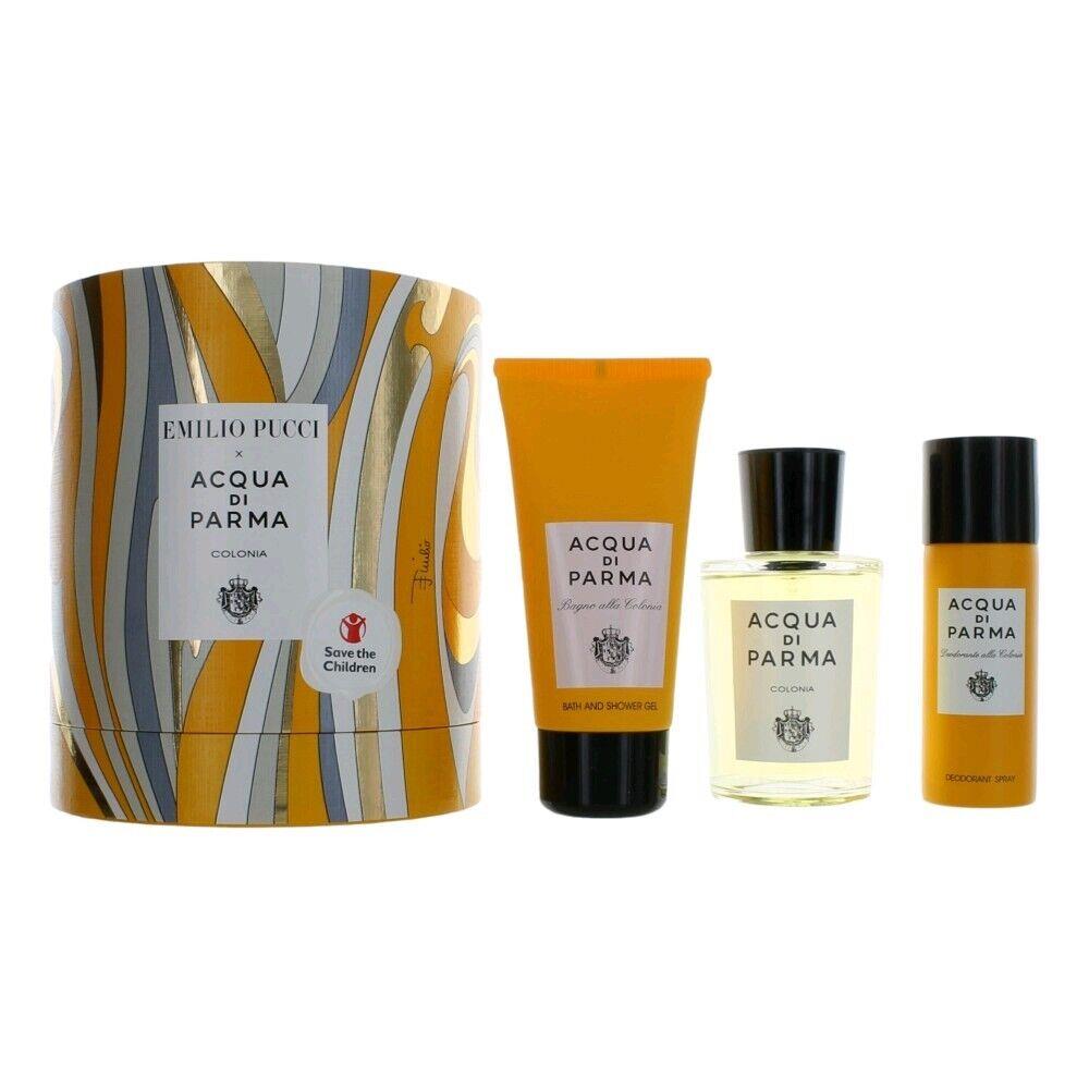 Acqua Di Parma x Emilio Pucci Colonia by Acqua Di Parma 3 Piece Gift Set