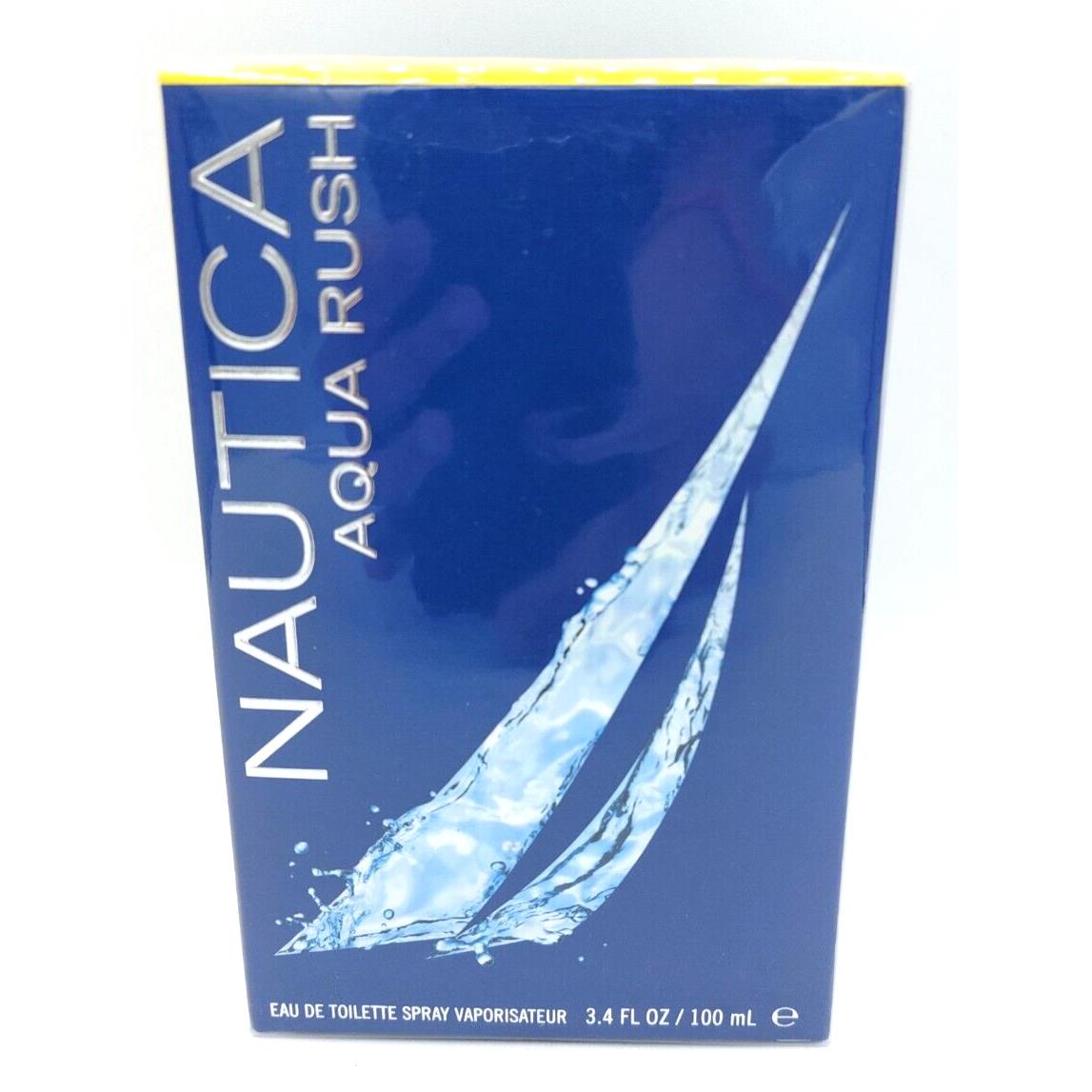 Nautica Aqua Rush 3.4oz Men`s Eau de Toilette