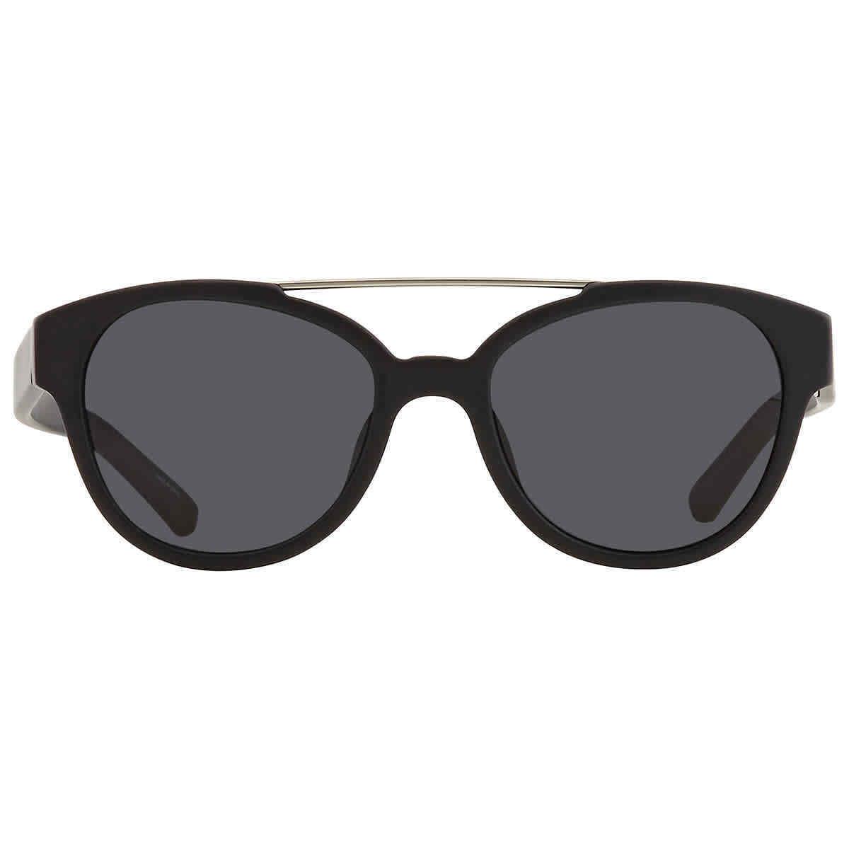 Phillip Lim X Linda Farrow Black Oval Unisex Sunglasses PL92C1SUN 52