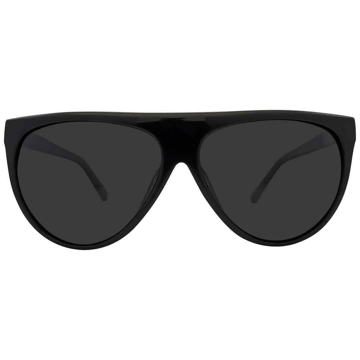 Phillip Lim X Linda Farrow Black Browline Unisex Sunglasses PL17C1SUN