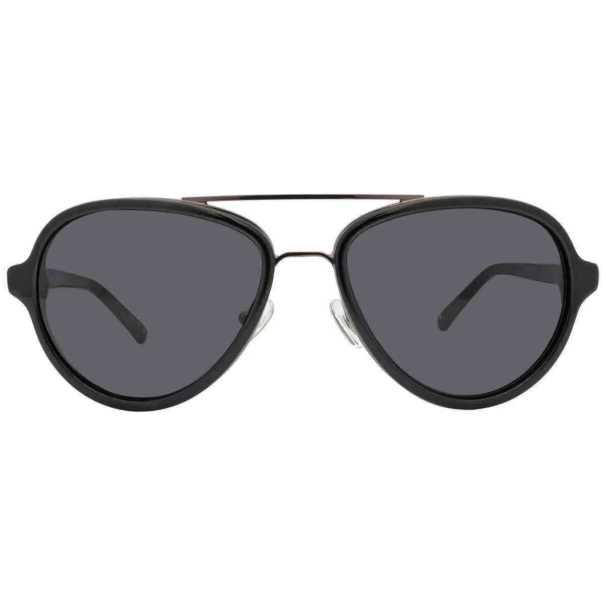 Phillip Lim X Linda Farrow Black Pilot Unisex Sunglasses PL16C18SUN 58