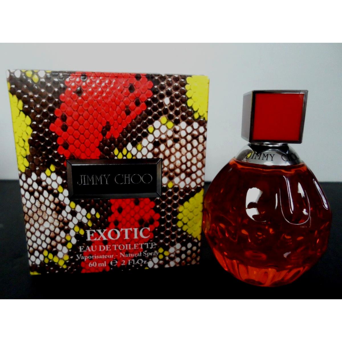 Jimmy Choo Exotic Edt Spray 2 oz / 60 ml Orange 2014