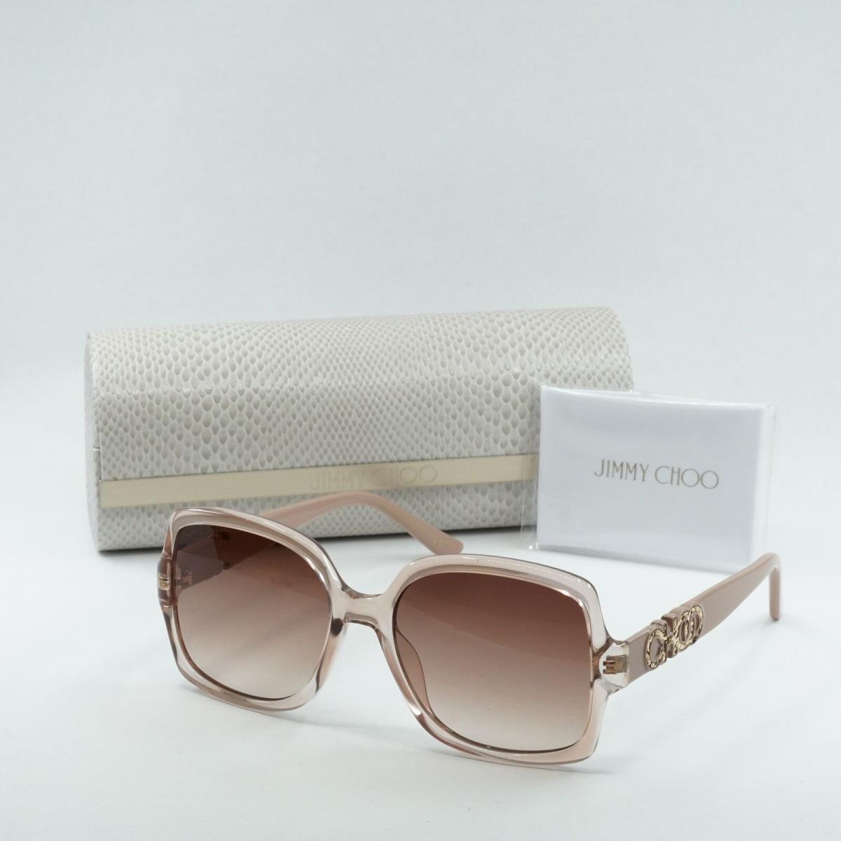 Jimmy Choo Sammi/g/s 0FWM HA Nude/brown Gradient 55-18-140 Sunglasses