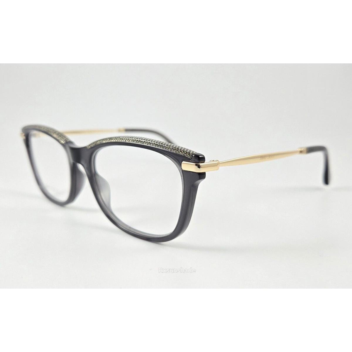 Jimmy Choo Eyeglasses JC 248 Color Eib Grey Gold Size 53 Cat Eye