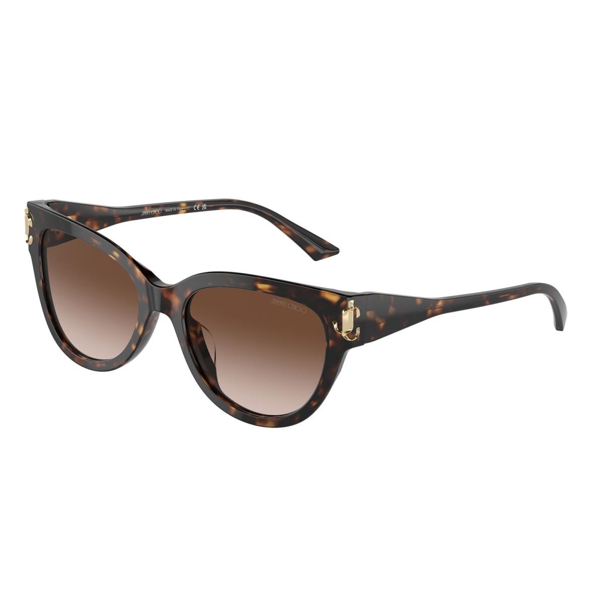 Jimmy Choo JC5018U 500213 Havana Gradient Brown 54 mm Women`s Sunglasses