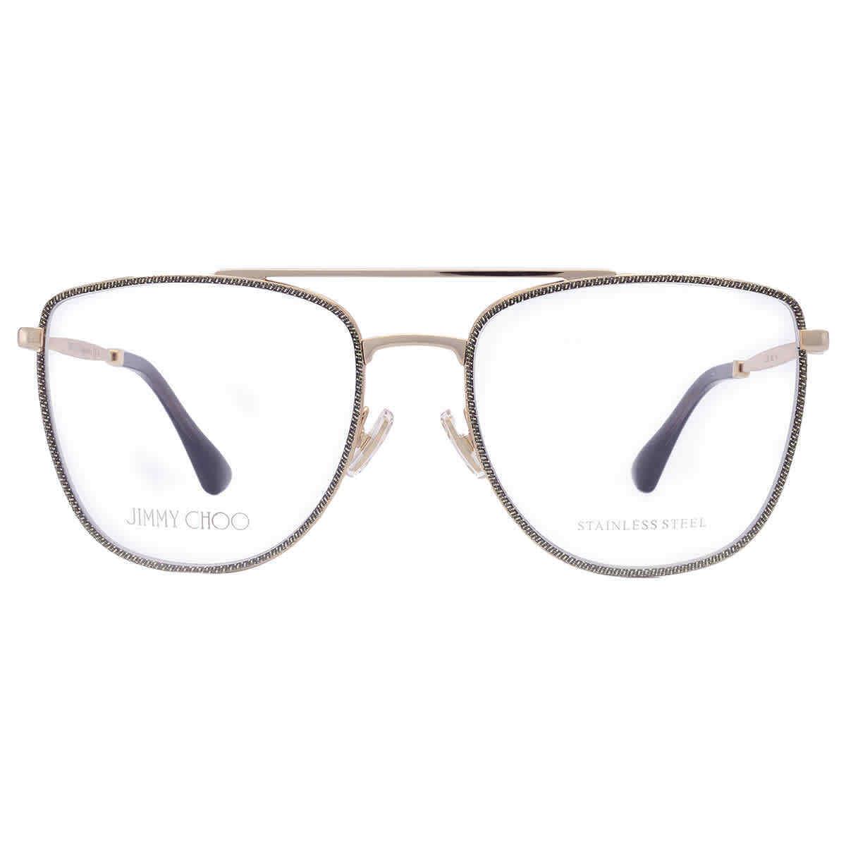 Jimmy Choo Demo Navigator Ladies Eyeglasses JC250 0W8Q 53 JC250 0W8Q 53