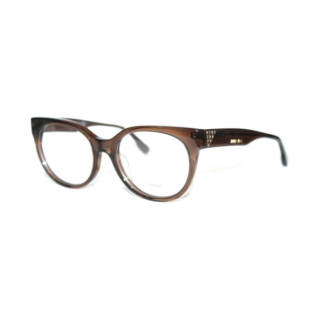 Jimmy Choo JC 143/F 3M0 Brown Eyeglasses 50-18-145 W/ Case Italy