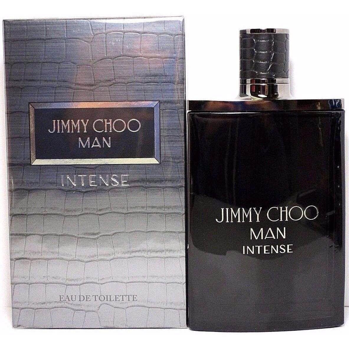 Jimmy Choo Man Intense Eau De Toilette Spray For Men 3.3 Oz / 100 ml