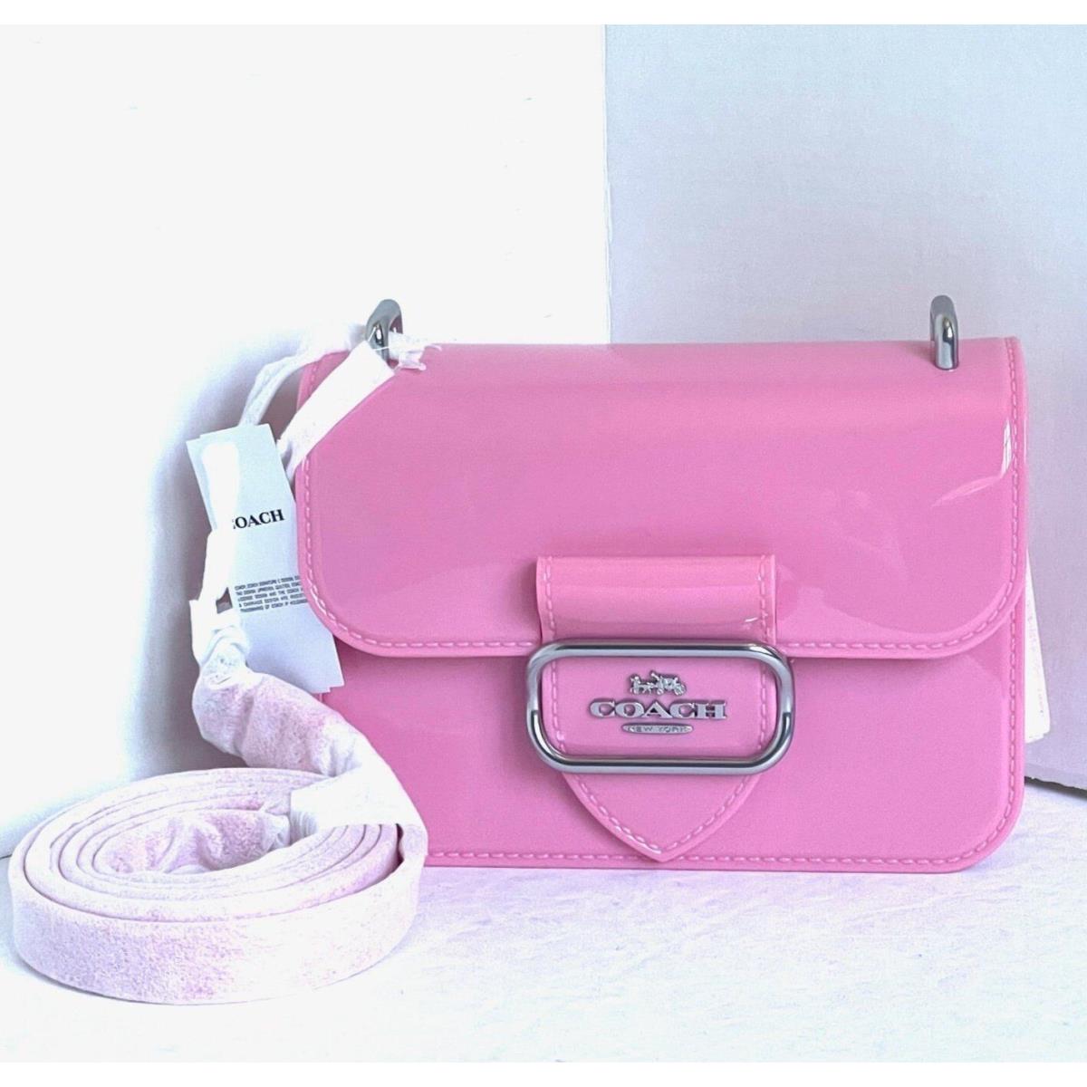 Coach Jelly Morgan Square Crossbody Flower Pink CR287 Shoulder Bag Orgpkg