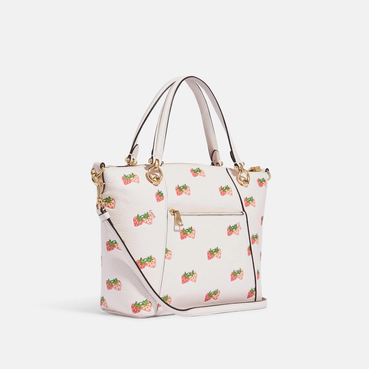 COACH KACEY STACHEL WITH outlets STRAWBERRY PRINT