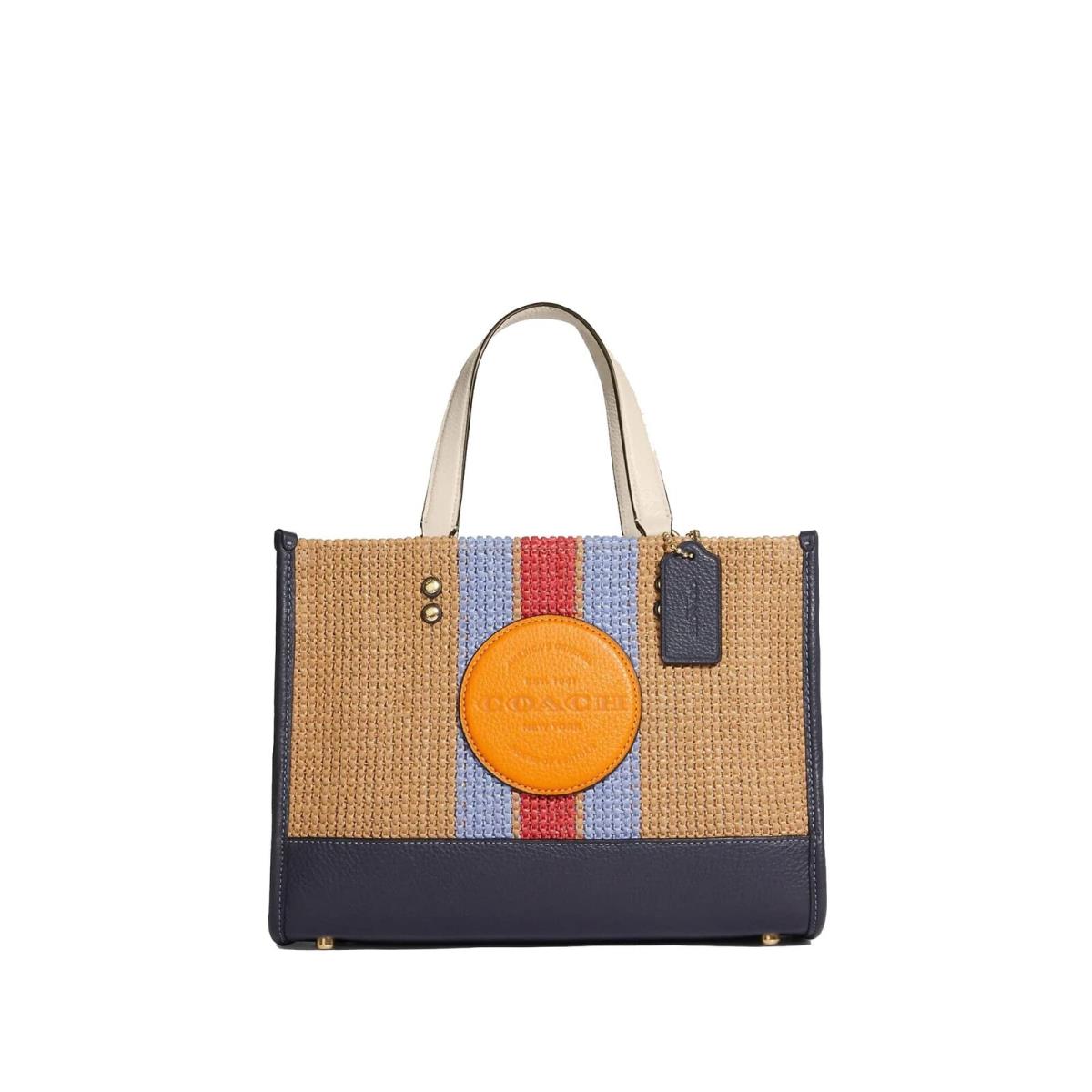 Coach Dempsey Carryall In Signature Jacquard with Stripe Patch Multi