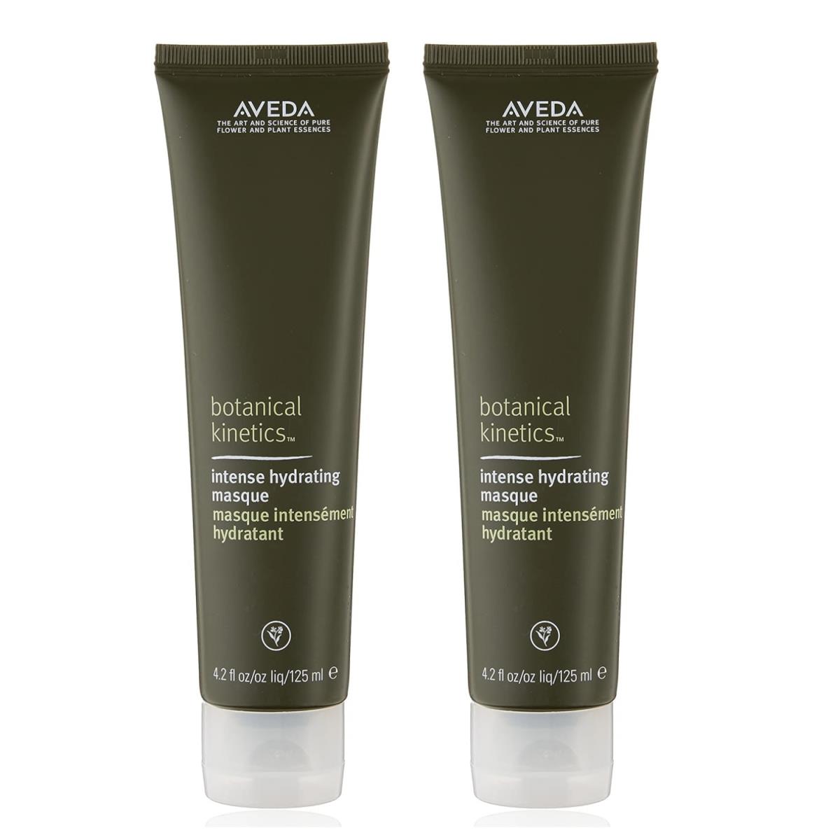 2 Pack Aveda Botanical Kinetic Intense Hydrating Masque Facial Mask Toning 4.2oz